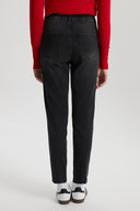 Kadın Norah Black Beli Lastikli Jean Pantolon (TENCEL)™ - Black