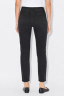 Kadın Norah Black Beli Lastikli Lyocell Jean Pantolon-Black