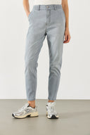 Kadın Norah Blue Grey Beli Lastikli Jean Pantolon - Blue Grey