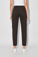 Norah Brown Beli Lastikli Jean Pantolon-Brown