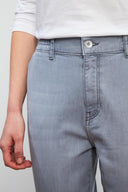 Kadın Norah Grey Beli Lastikli Jean Pantolon - Grey