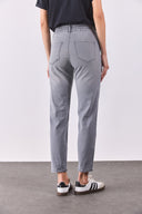Kadın Norah Grey Beli Lastikli Jean Pantolon - Grey