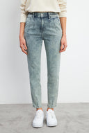 Kadın Norah Ice Blue Beli Lastikli Jean Pantolon - Ice Blue