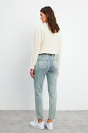 Kadın Norah Ice Blue Beli Lastikli Jean Pantolon - Ice Blue
