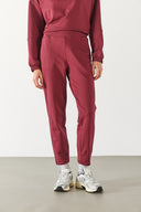 Kadın Norah Rahat Kesim Eşofman Altı - Mürdüm