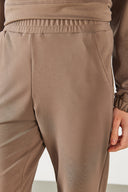 Kadın Norah Rahat Kesim Eşofman Altı - Vizon