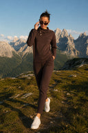 Norah Yakası Detaylı Regular Fit Sweatshirt-Kahverengi