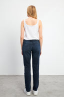 Kadın Petra Blue Black Boyfriend Jean Pantolon - Blue Black