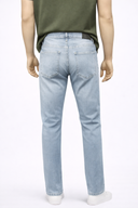 Regular Fit Polo Yaka Fermuar Detaylı Tişört-Haki