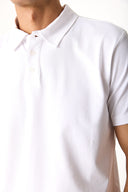 Erkek Regular Fit Polo Yakalı Tişört - Beyaz