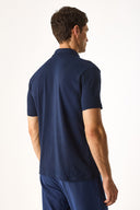 Erkek Regular Fit Polo Yakalı Tişört - Lacivert