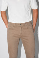 Richard Slim Fit 5 Cep Parça Boya Pantolon-Camel