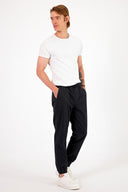 Erkek Simon Slim Fit Gabardin Jogger Pantolon - Antrasit