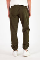 Erkek Simon Slim Fit Gabardin Jogger Pantolon - Haki