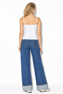 Slim Fit İp Askılı Atlet-Beyaz