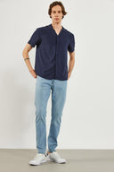 Erkek Smith Ice Blue Tapered Fit Jean Pantolon - Ice Blue