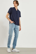 Erkek Smith Ice Blue Tapered Fit Jean Pantolon - Ice Blue