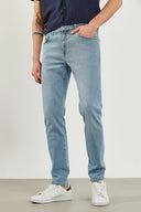 Erkek Smith Ice Blue Tapered Fit Jean Pantolon - Ice Blue