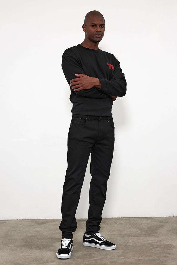 Smith Stay Black Tapered Fit Jean Pantolon - STAY BLACK