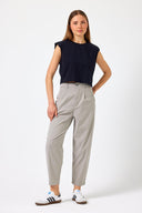 Kadın Stacy Slouchy Chino Pantolon (TENCEL)™ - Buz Gri