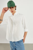 Erkek Steven Regular Fit Oxford Gömlek %100 Pamuk - Beyaz