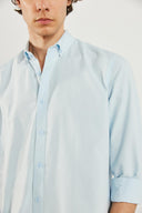 Erkek Steven Regular Fit Oxford Gömlek %100 Pamuk - Mavi