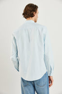 Erkek Steven Regular Fit Oxford Gömlek %100 Pamuk - Mavi