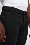 Erkek Teos Black Skinny Jean Pantolon - Black