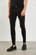Erkek Teos Black Skinny Jean Pantolon - Black