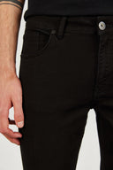 Erkek Teos Black Skinny Jean Pantolon - Black